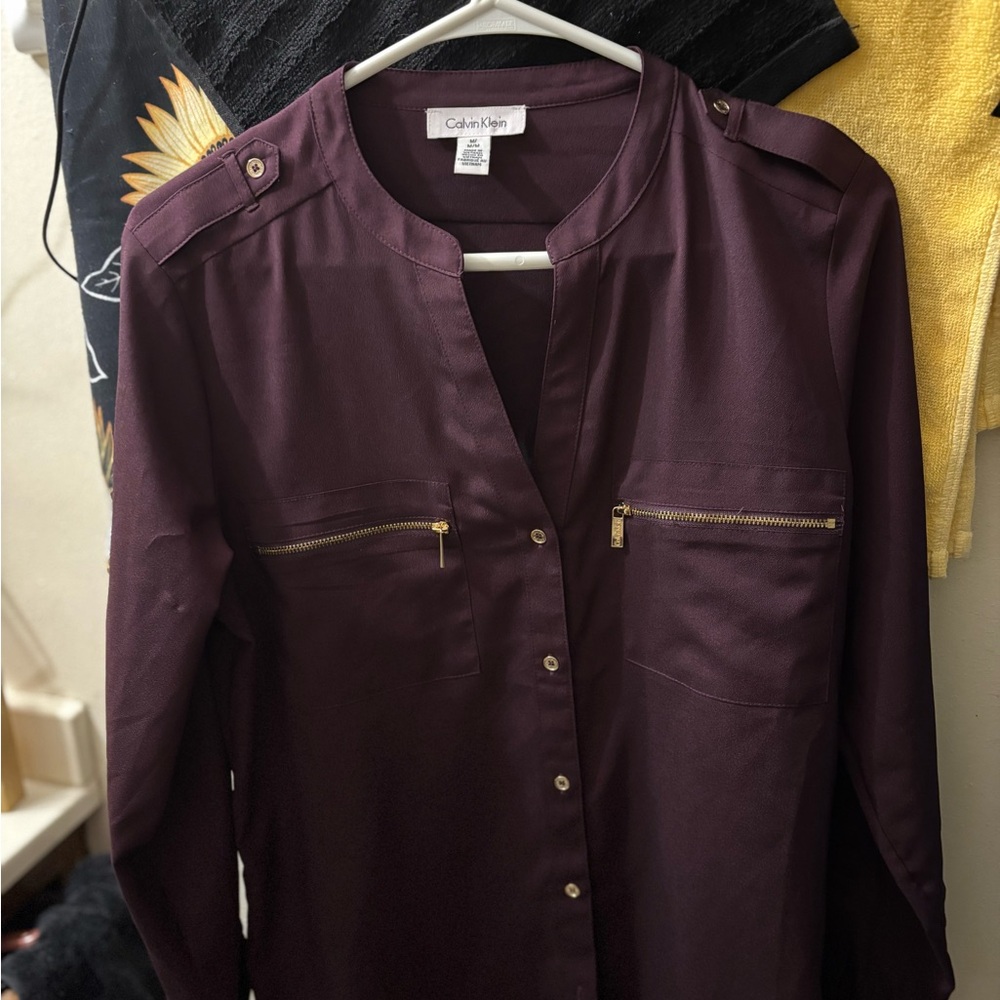 Calvin Klein Deep Purple Top